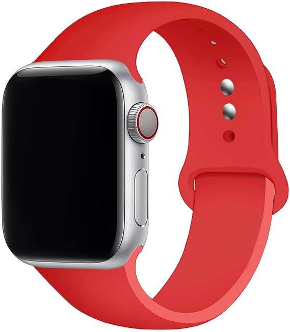 Microcase Apple Watch Series 10 42mm ile Uyumlu Silikon Kordon Kayış - KY46-1