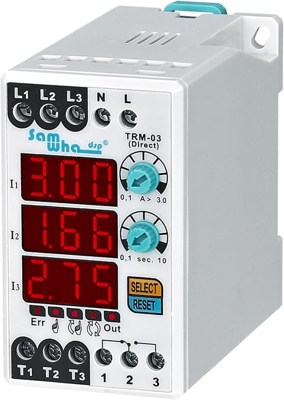 TRM-25 Digital Overload Asymmetry Relay Thermal