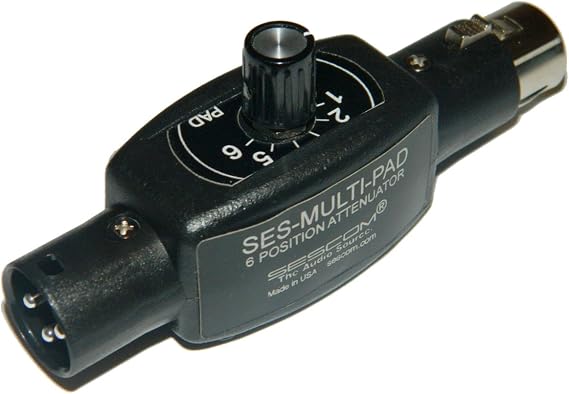 Sescom SES-MULTI-PAD 6-Stage Variable Attenuator