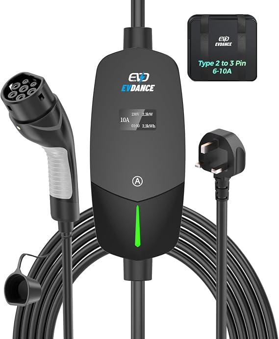 EVDANCE EV Charging Cable for Electric and Hybrid Vehicles