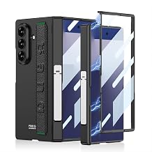 Samsung Galaxy Z Fold 7 Kılıf Standlı Tarz Thin Koruma Kapak Siyah
