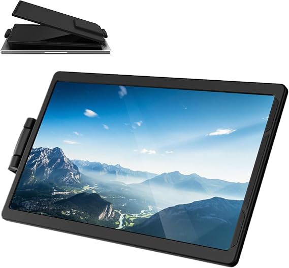 16:9 Extended Laptop Monitor - 12.4" USB Portable Ultra Thin Screen | Dual Monitor Attachment with USB Port for Travel, Desk, Conference, Workstation, Multitasking IPS 1080P Display