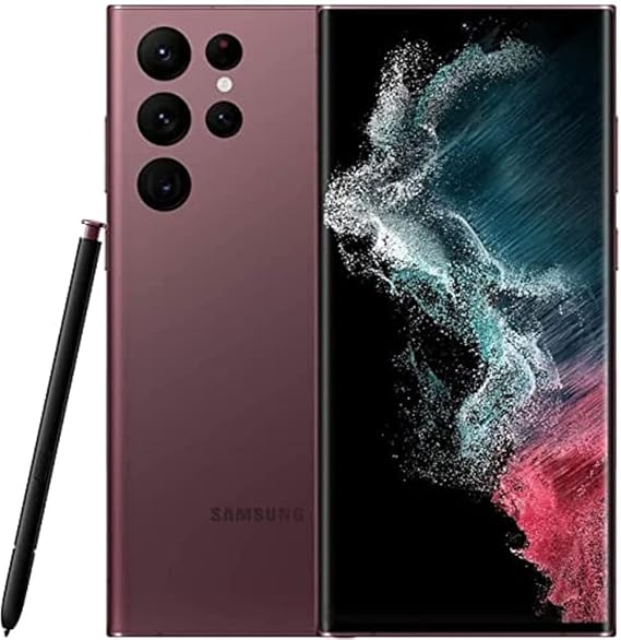 SAMSUNG Galaxy S22 Ultra S908B 5G 12/512GB Android Burgundy