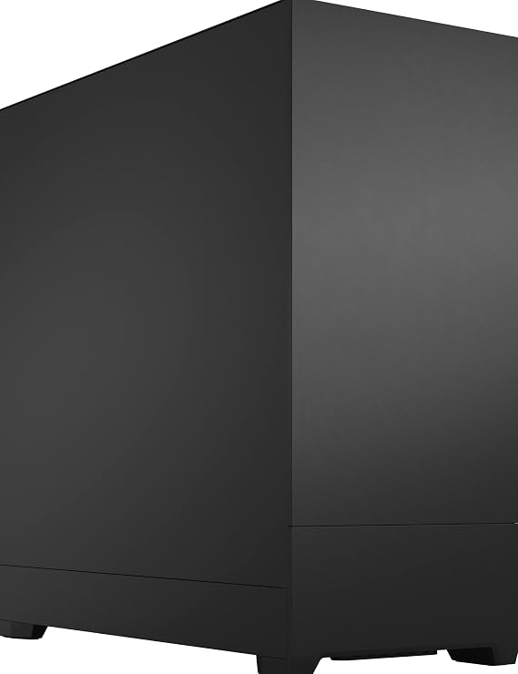 Fractal Design Pop XL Silent Black – Solid - Bitumen side panels and sound-dampening foam - Four 120 mm Aspect 12 fans included – E-ATX Silent Full Tower PC Case