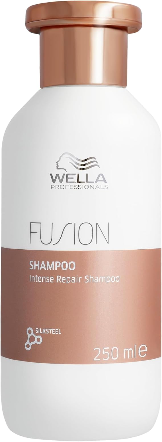 WELLA Professionals Fusion Intense Repair Deep Cleansing Shampoo - Repairing Hair Care for Broken Ha