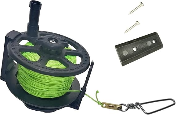 Cave Diving Reel 1pc Cave Diving Reel Speardiver Composite Speargun Spearfishing Accessories(60 Meters)