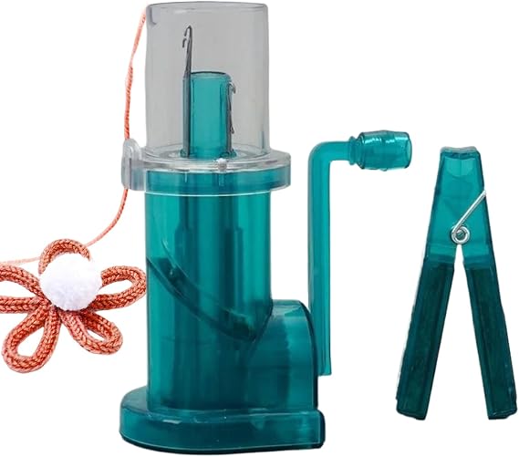 Automatic French Knitting Machine, French Cord Knitting Machine, Bracelet Weaving Machines, Cardigan Crafting Gadget Household diys Cords Crafts Decorative Trims Jumpers Gloves
