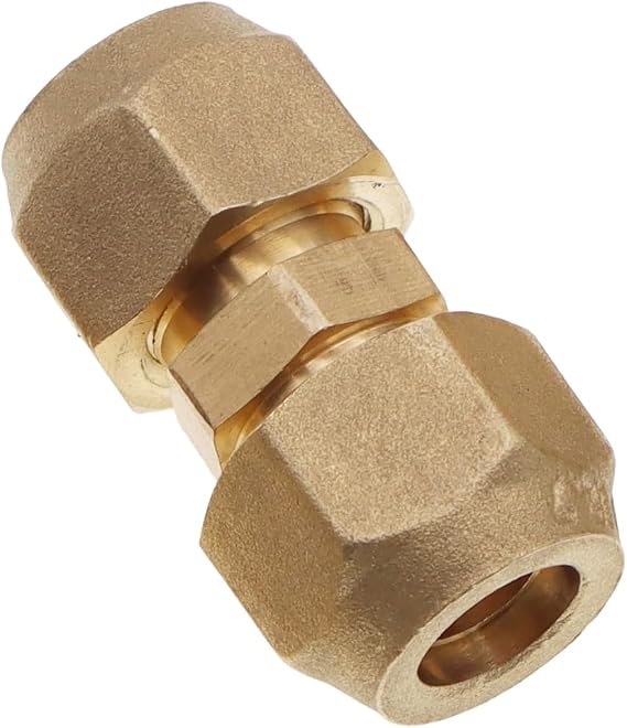 Copper Tube Extension for Air Conditioning, for Double Joint, Copper Soldering Free Head Connection Intermediate Connector 1/2" (12.7mm) Copper Tube