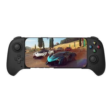 8Bitdo Ultimate Mobile Gaming Controller for Android devices Bluetooth Mobile Game Controller with Hall Effect Joysticks and Hall Triggers (Black)