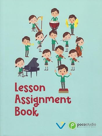 Poco Lesson Assignment Book (All Instruments)