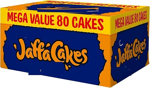 McVitiee's 80 Jaffa Cakes The Originaal Mega Value (1 Pack)