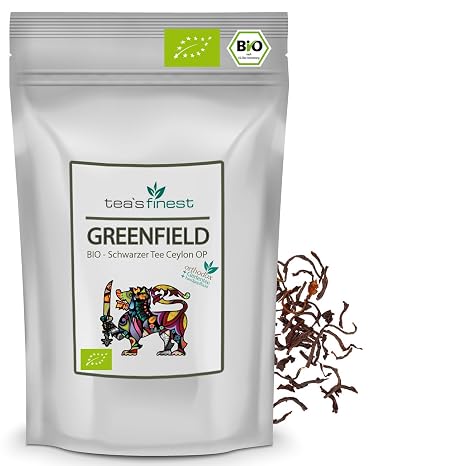 tea`s finest® Ceylon Greenfield OP Black Tea Organic (100 g) (100 g)