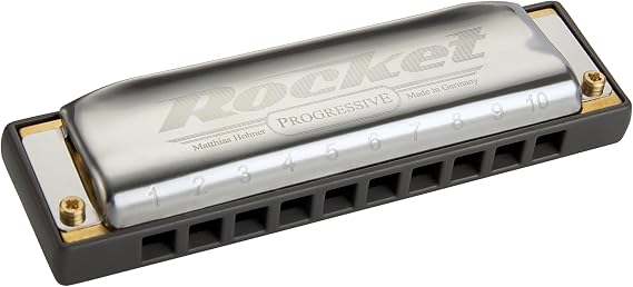 Hohner Progressive Rocket Harmonica F Major - M2013066X