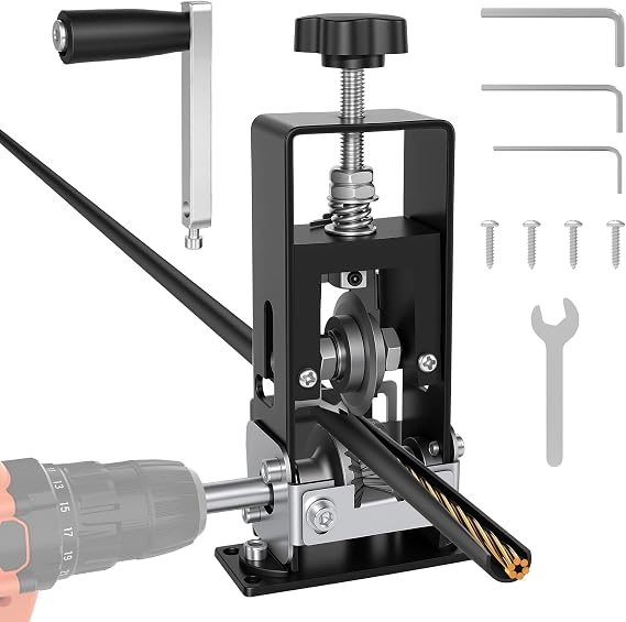 Copper Wire Stripper Machine,Manual Wire Stripping Powered Wire Stripper Machine for Scrap Copper Recycling,Portable Wire Stripper Electric Wire Stripping Tool with 2-25MM Stripping Diamete for Cables