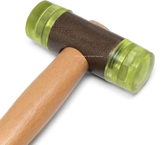 Eltos Vidalı Tokmak, Sert Plastik Başlıklı, Kolay Değiştirilebilir Vidalı Sistemli, Seramik, Fayans, Karo İçin Uygun El Aleti, 26 cm Sap Uzunluklu, Dayanıklı Tokmak (30 mm)