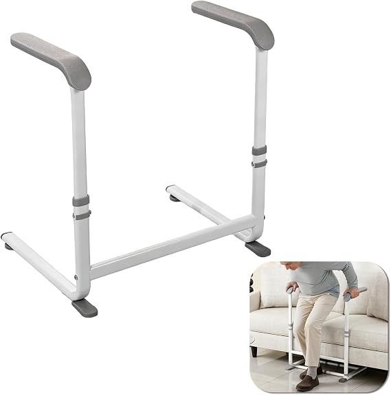 Stand Assist Aid for Elderly, Lifting Aids with 6 Height Adjustable | Couch Stand Lift Assist Aids with Non-Slip Handles, Load Up to 330 Lbs, Mobility Standing Aid for Elderly Pregnancy Disabled