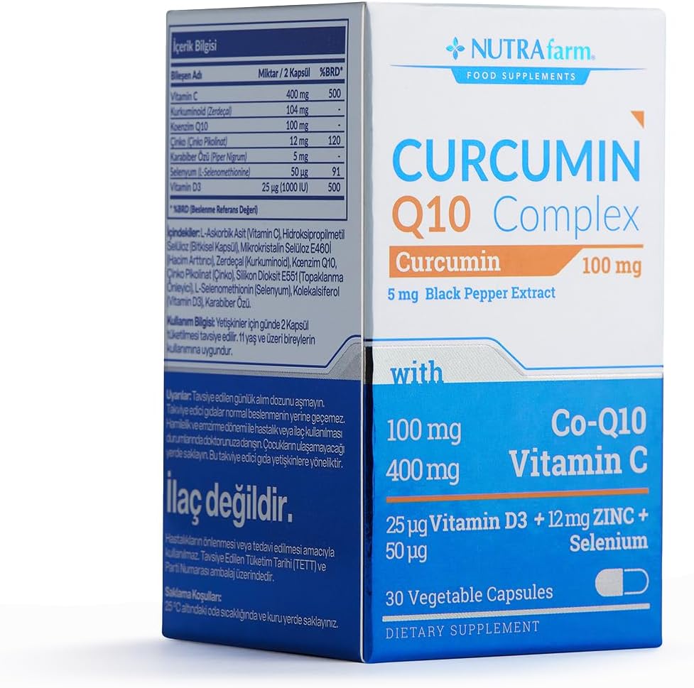 Curcumin Q10 Complex Vitamin