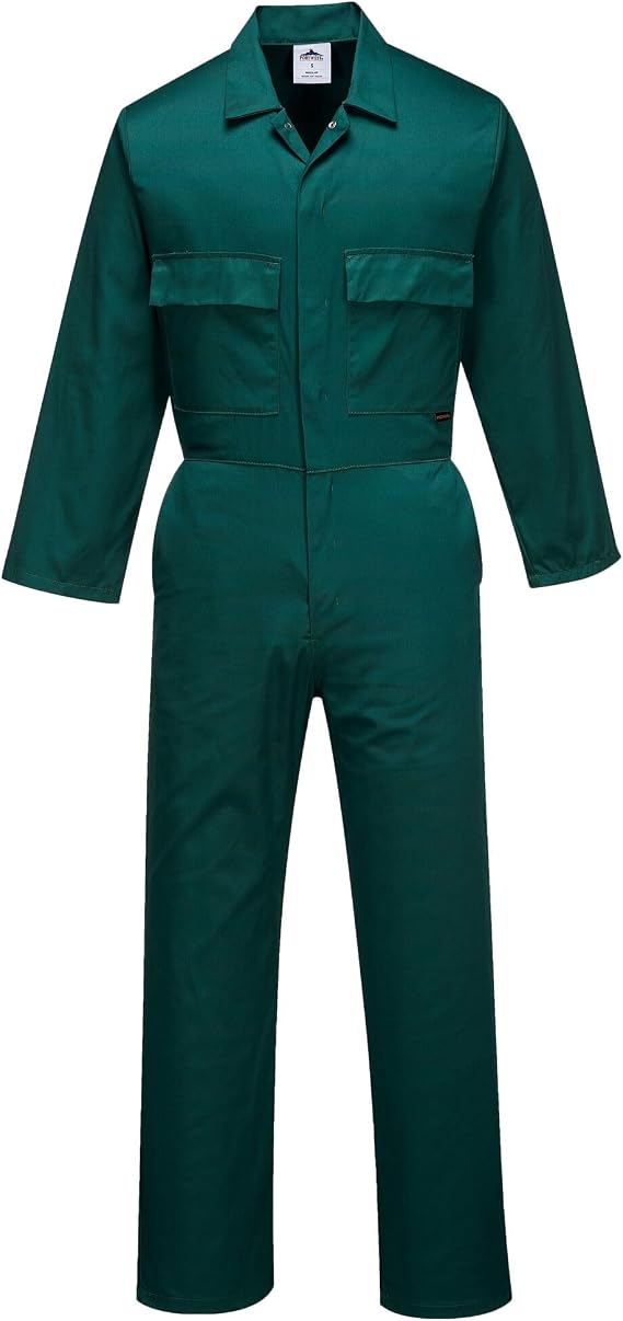 Portwest Euro Work Men's Polycotton Men's Polycotton Coverall