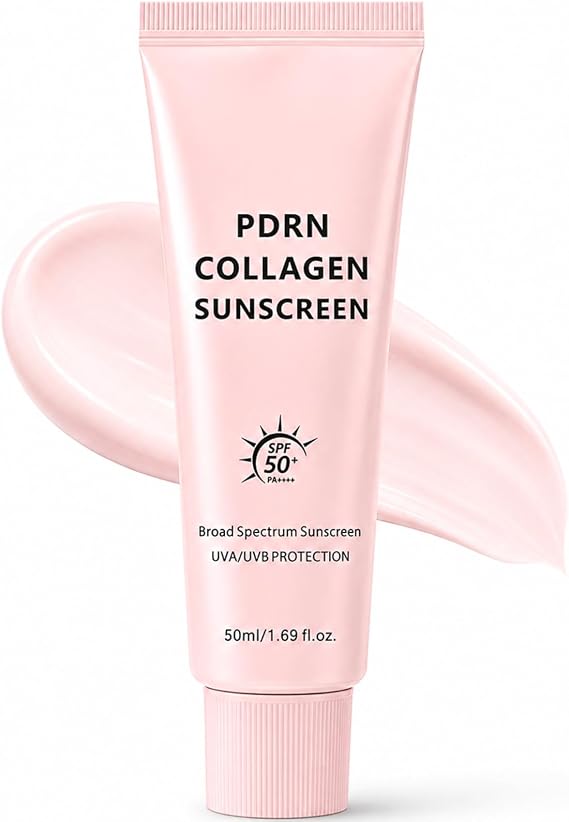 No Cast Just Glow PDRN Collagen Sunscreen SPF 50+, Face Sun Cream, 50ml