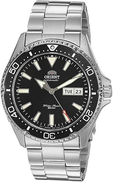 Orient Men's Kamasu Stainless Steel Japanese-Automatic Diving Watch