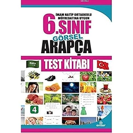 6. Sınıf Görsel Arapça Test Kitabı