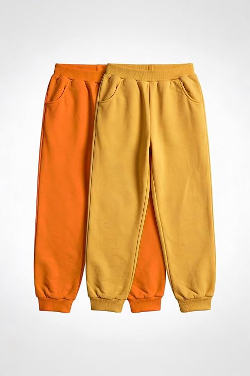 Unisex Çocuk Basic Jogger Eşofman Altı 2’li Set