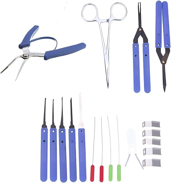 Locksmith Remove Broken Keys Tool kit，Broken Key Extractor Tools
