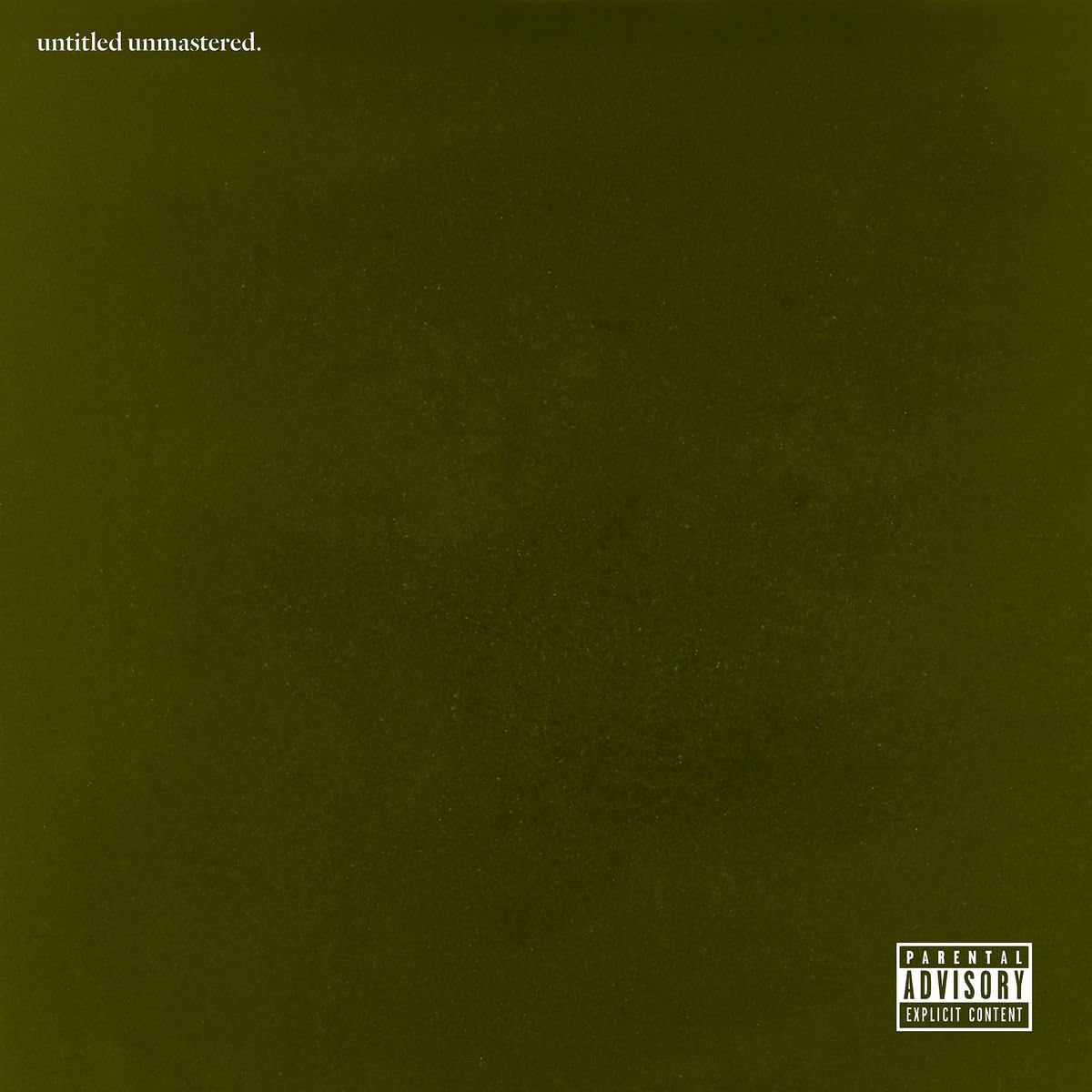 Kendrick Lamar: Untitled Unmastered [CD] explicit_lyrics