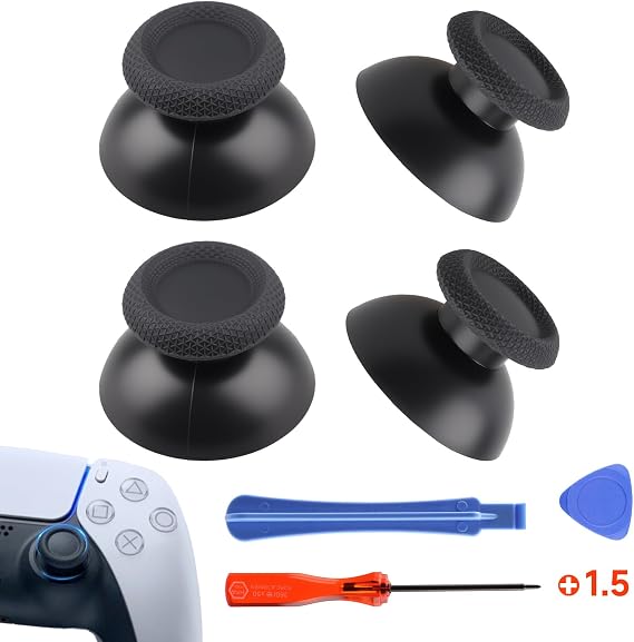 4 Pack Replacement Thumbsticks Joystick for PS5 Controller Analog Stick