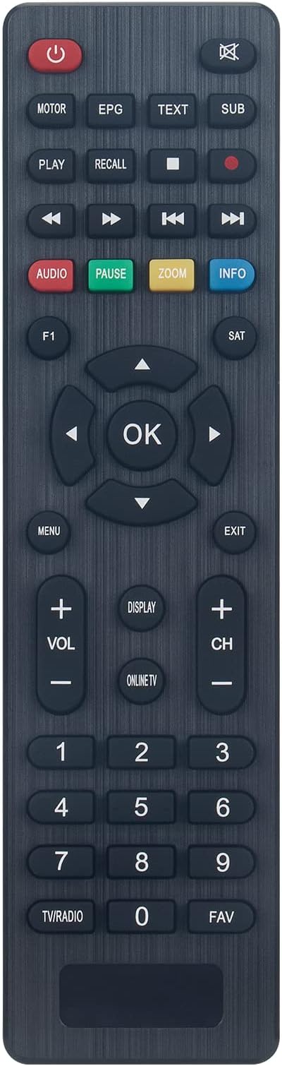 ALLIMITY Remote Control Fit for Istar Korea box A8000-Plus A8500-Plus-Pro | A9000-Plus A9500-Plus-Pro A9700-Plus-Pro A1600-Plus A65000-Plus Zeed-222-OTT Zeed-333-OTT Zeed-4-OTT ZEED-5