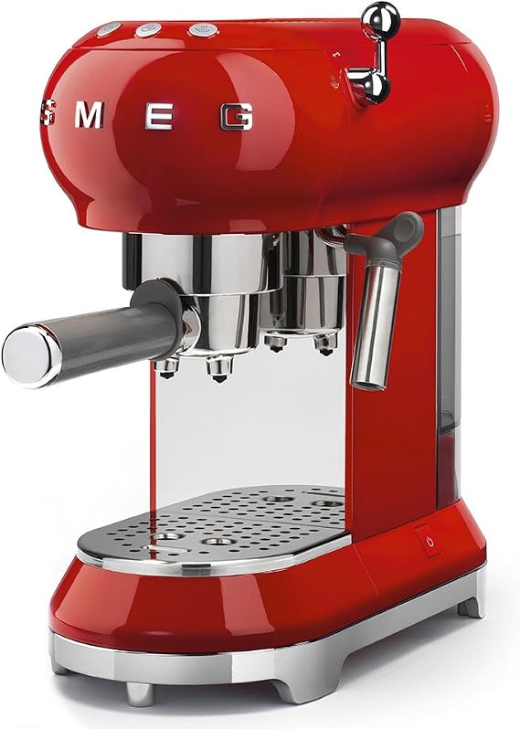 Smeg Espresso Machine Red