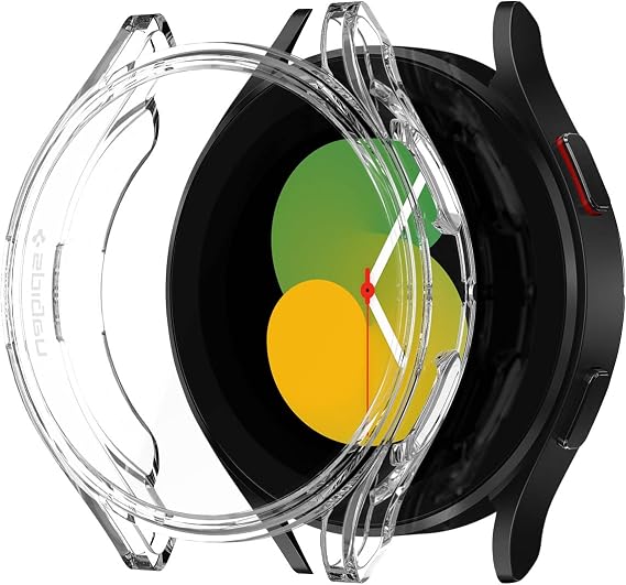 Spigen Galaxy Watch 5 / Watch 4 (44mm) ile Uyumlu Kılıf Ultra Hybrid Crystal Clear - ACS05393