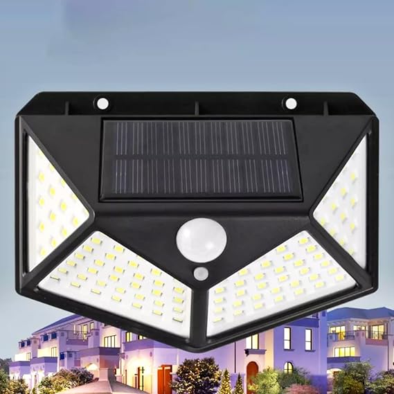 Kyrotech Solar Güneş Enerjili Hareket Sensörlü Duvar Bahçe Karavan Kamp Lambası Led Solar Lamba Su Geçirmez Sarı Gün Işığı Water Proof Solar Lamba [Enerji Sınıfı A]