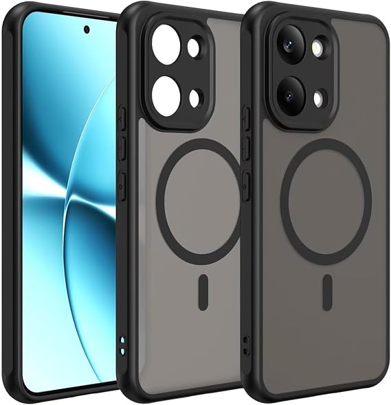 Microcase POCO X8 Pro Max 5G ile uyumlu Magsafe Uyumlu Mat Yüzey Kılıf AL4967