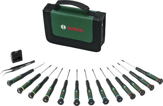 Bosch Precision Screwdriver Set 15-Piece