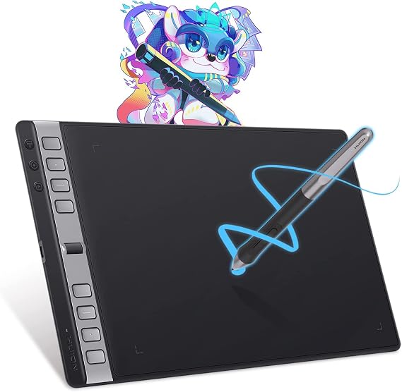 HUION Inspiroy 2 Large Drawing Tablet with 3-Group 8 Customized Express Key