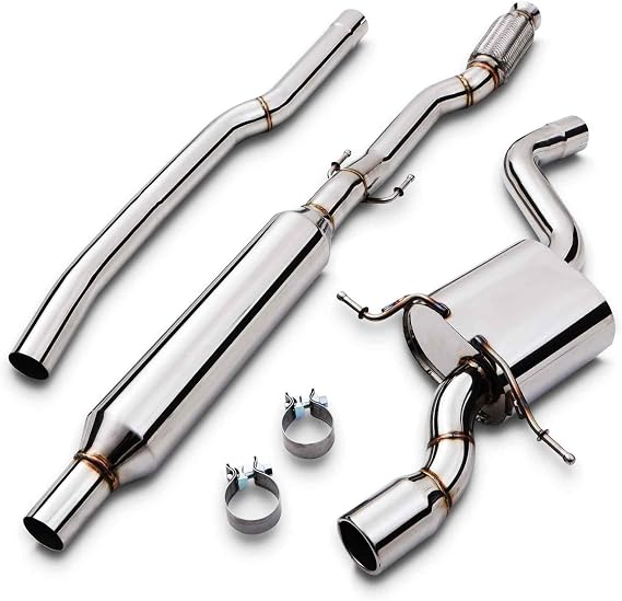 3" Catback Exhaust Compatible with Mini Cooper R56 and R57 1.4l 1.6l 06-14