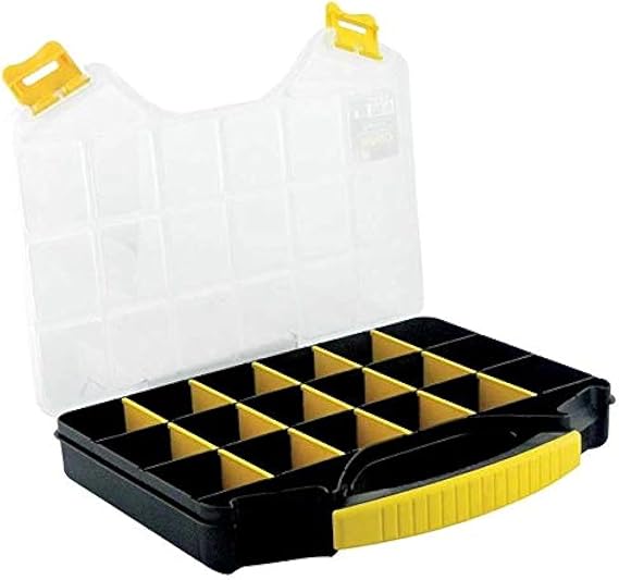 Mano Org/13 Organizer, Polypropylene, Siyah/Sarı, 13'', 1 Adet
