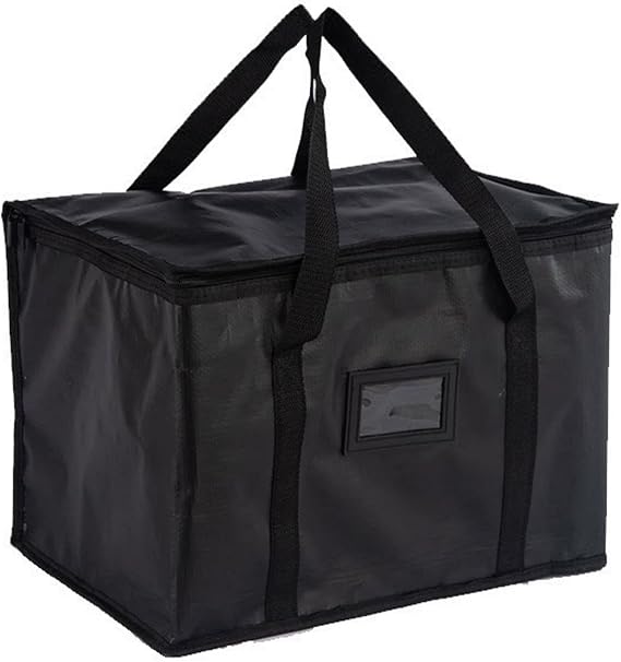 40L Insulated Food Delivery Bag, Pizza Delivery Bag for Hot & Cold Meals