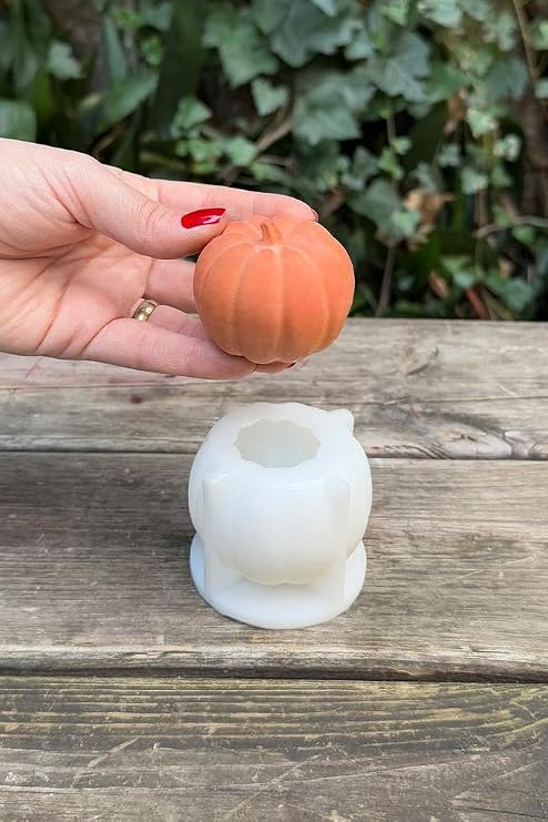 Rufus Concept Pumpkin Orta Boy Mum Kalıbı (Silikon)