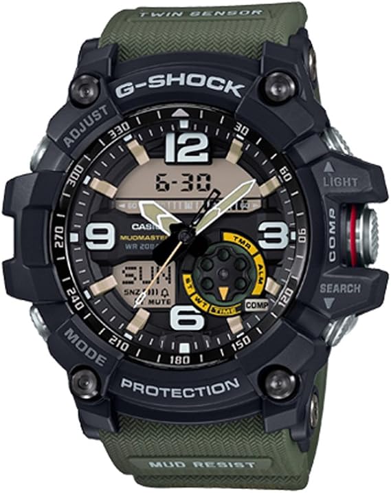 Casio G-Shock Mudmaster Watch with Twin Sensors - GG-1000-1A3
