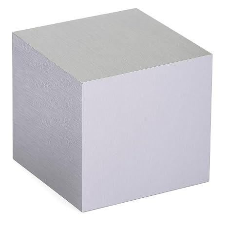 UNIQUE METAL 1" TUNGSTEN CUBE - 1 cubic inch of pure tungsten, over 300 grams of extremely dense and sharp, clean edges
