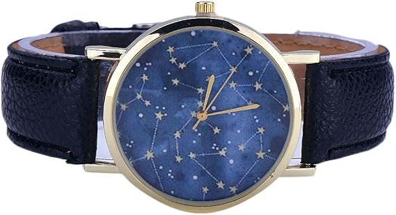 Star Wrist Pattern Watch Women Quartz Leather Analog Women's Watch Casual Watches for Women