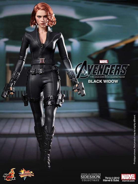 Movie Masterpiece Avengers 1/6 Scale Figure Black Widow