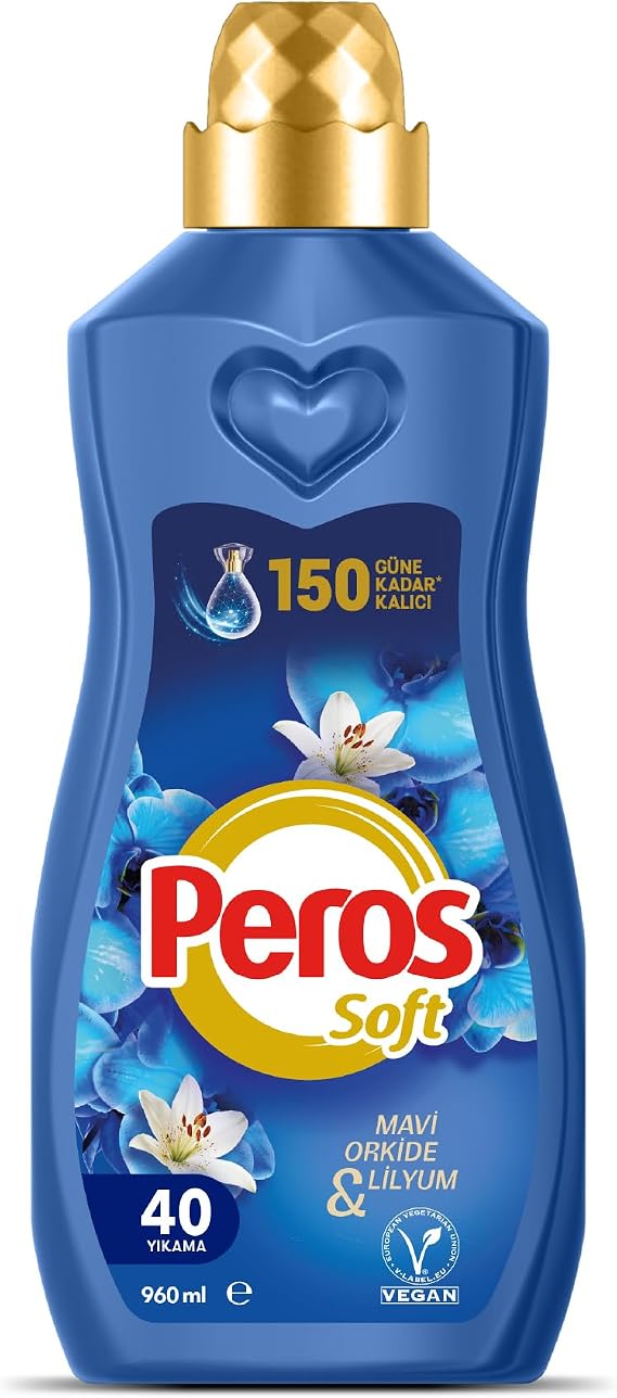 Peros Konsantre Yumuşatıcı Mavi Orkide & Lilyum 960 ml