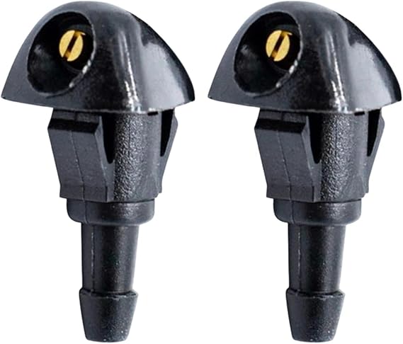 2 PCS Windscreen Washer Jets, Front Windscreen Washer Spray Nozzle Jet 76810-SEA-A01 for Honda Fit Civic Ciimo CR-V