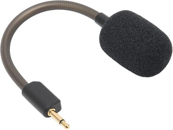 Microphone for BlackShark V2, 3.5mm Jack Noise Cancelling Detachable Gaming Headsets Replacement Microphone Boom