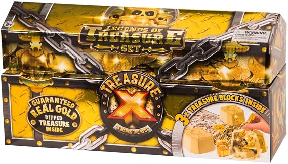 Treasure X 41501 Three Pack Chest Legends of the Treasure Set