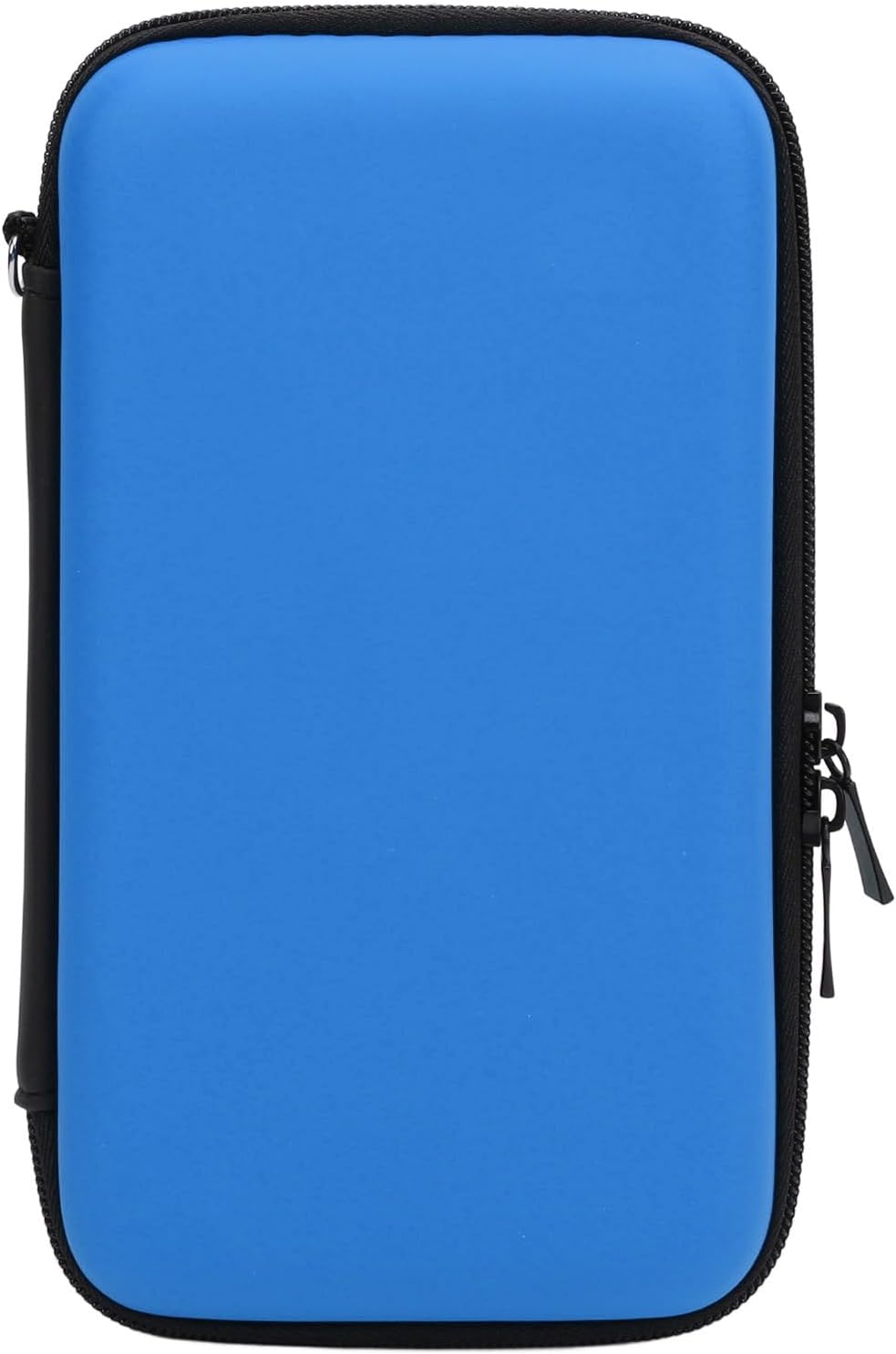 Generic 2DS XL 3DS 用保護ハードシェルキャリングケース - コンソールアクセサリー用の安全な収納ポーチ、旅行に最適 - PU EVA 素材 青