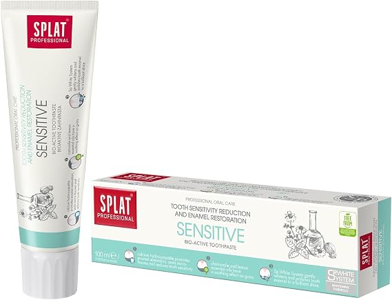 Splat Sensitive Professional Range, Enamel Restoration Fluoride Free 100ml
